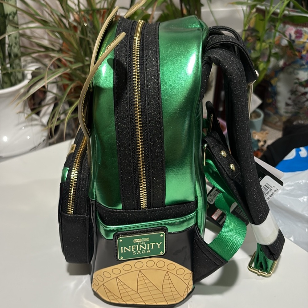 Loki infinity saga series Loungefly mini backpack - Picture 2 of 3